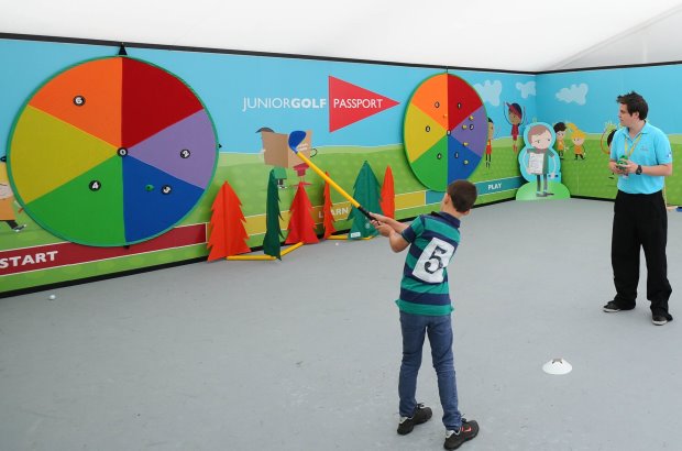 Boys and girls as young as five will enjoy their first golf sessions under expert supervision