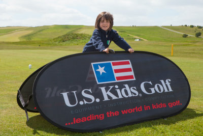 Matilda Modesti from Italy, aged 6, the youngest competitor