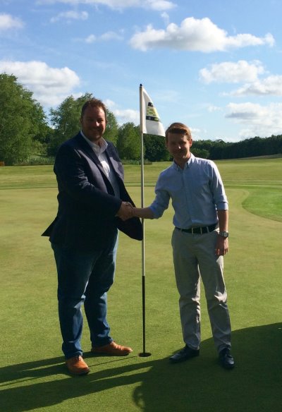 Johnathan Callister (left) and Simon Jones