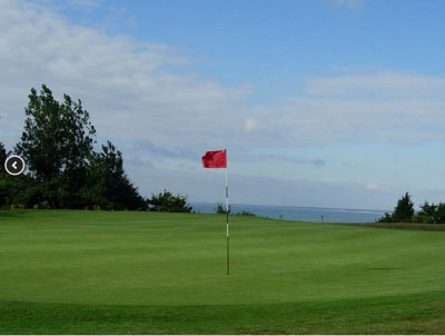  Sene Valley Golf Club: stunning sea views