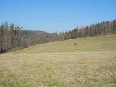 Tosovice Resort: view to the proposed 5th green