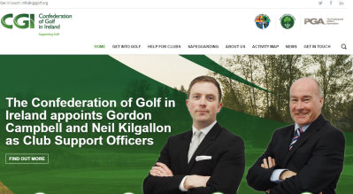 Confederation of Golf in Ireland (CGI) website