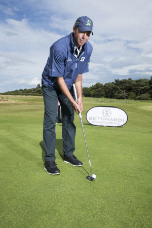 American Matt Kuchar at Craigielaw Golf Club where he spoke to the media about his novel and innovative putting style.
Pic Kenny Smith, Kenny Smith Photography
6 Bluebell Grove, Kelty, Fife, KY4 0GX 
Tel 07809 450119,