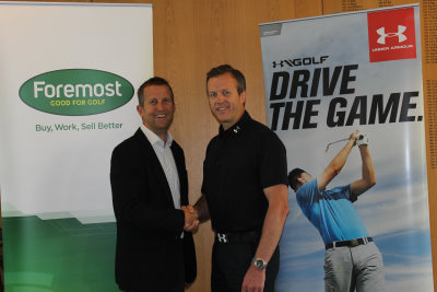 Andy Marton (left) with Neil Heslop