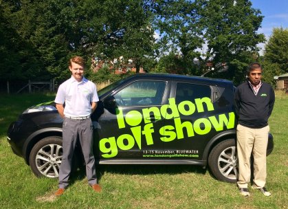 Sales Director, Simon Jones (left) with David Patel, Owner and CEO