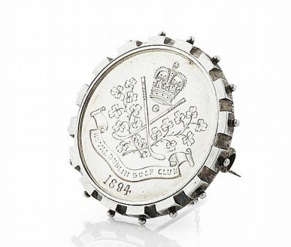 Irish Open Medal sold at a hammer price of £8,500