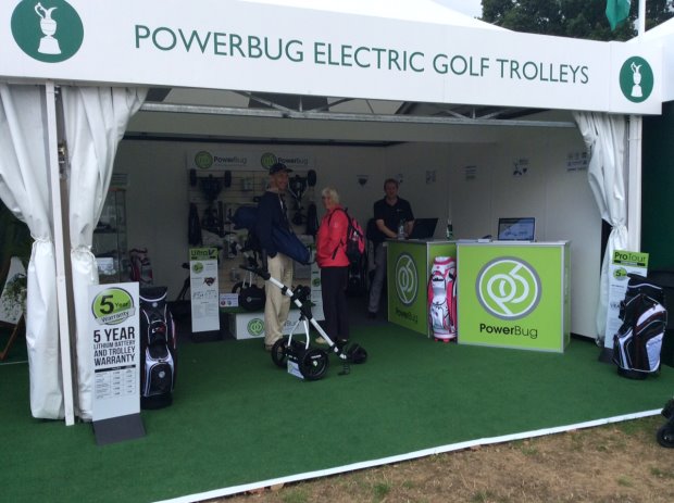 PowerBug at The Senior Open