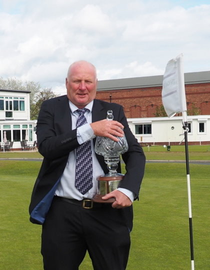 The 19th Open Champion, Alan Davey from Pyecombe