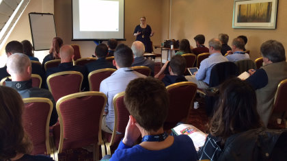 Helen Hammond delivers the FSPA’s social media seminar