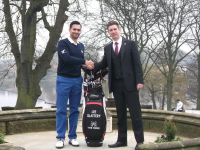 Lee Slattery with Joe Gates