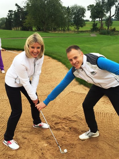 Sarah Stirk and John Cheetham