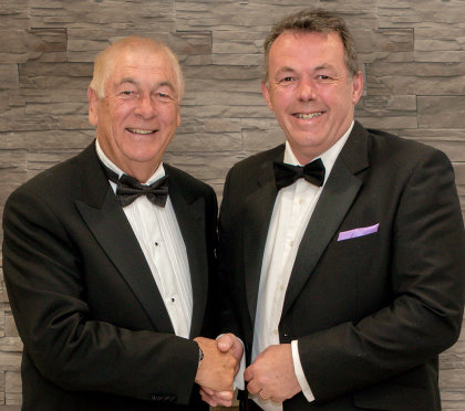 Christie O'Connor Jnr and Linton Walsh