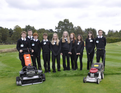 The Debenham High School Young Enterprise team