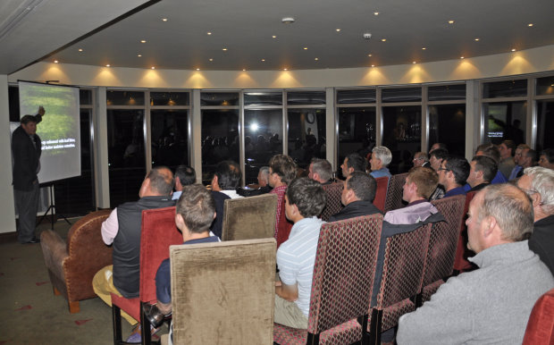 Dr Thom Nikolai talking about generating customer satisfaction through smooth and true greens.