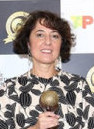 Lidia Monteiro, general director of marketing and promotion, Turismo de Portugal, centre, joins World Golf Awards managing director Christopher Frost at the Conrad Alagrve