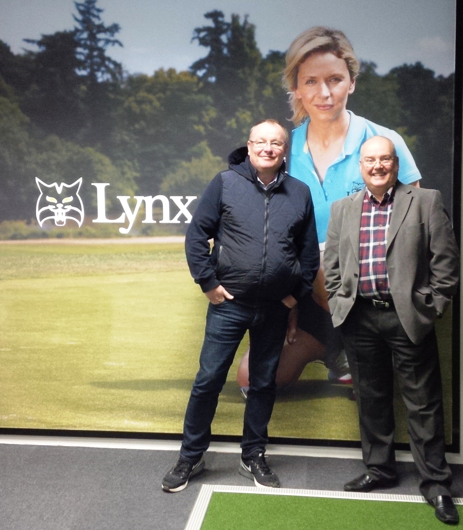 Steve Elford (left) and Fraser Dunsmore