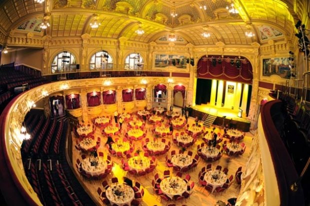 The spectacular Royal Hall, Harrogate