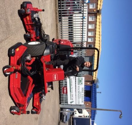 Mike Taylor Machinery technician Lucy Naylor plans to move on to the Master Service Technician programme when she finishes college