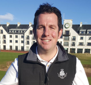 Craig Boath, with the Carnoustie Operation Pollinator Award