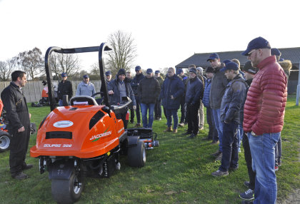 The visit concluded with product demonstrations and ride and drives