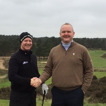 Richard McEvoy with Martyn Norris