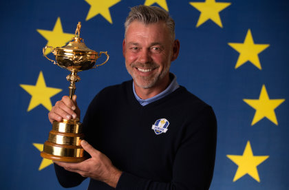 European captain Darren Clarke  (Photo by Richard Heathcote/Getty Images)
