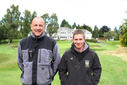 Brian Scott (left) and Craig Stewart