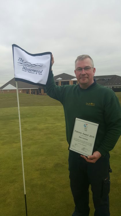 Westerwood greenkeeper Mark Cummine