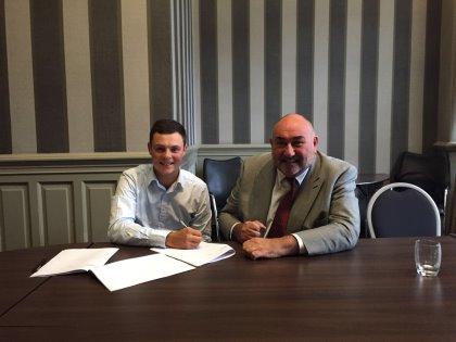 Jack McDonald with Chubby Chandler