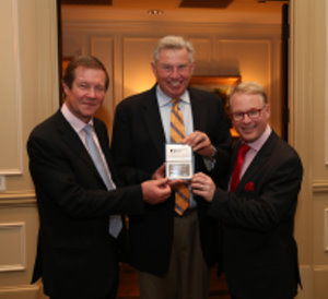 George O’Grady, Peter Oosterhuis and Keith Pelley