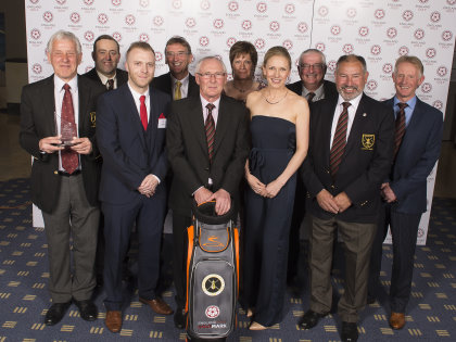 Representatives of Penrith Golf Club with Craig Verrinder of COBRA PUMA GOLF and conference presenter Di Dougherty (© Leaderboard Photography)