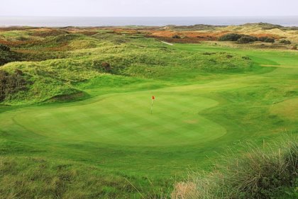 14th Green Pyle & Kenfig Golf Club