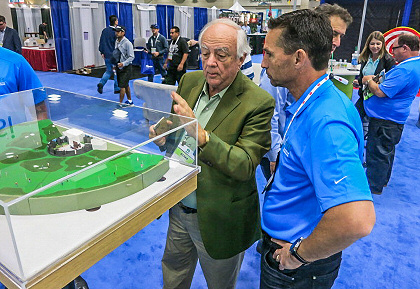 Robert Trent Jones II and Dave Shultz