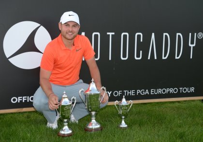 2015 PGA EuroPro Tour Order of Merit winner, Jordan Smith