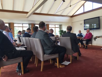 UK Golf Course Owners Association AGM at Frilford Heath Golf Club, Oxfordshire