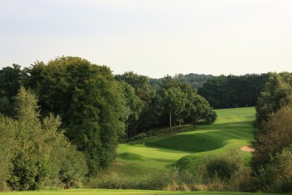 The Harry Colt-influenced 6,683-yard Waterfall Course stands on land where golf has been played since the very early 1900s