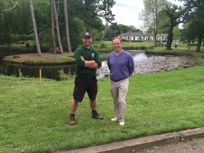 Sam Evans (left) and Greg Evans