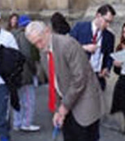 Labour Party Leader Jeremy Corbyn M.P, attends launch of National Golf Month