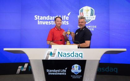 2016 Ryder Cup captains, Davis Love III and Darren Clarke 