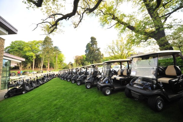 This year’s Have a Heart charity golf day at Close House Golf Course featured over 100 Club Car golf and utility vehicles plus 90 event hire buggies and Carryall utility vehicles