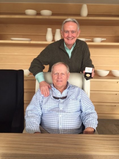 Roddy Carr and Jack Nicklaus