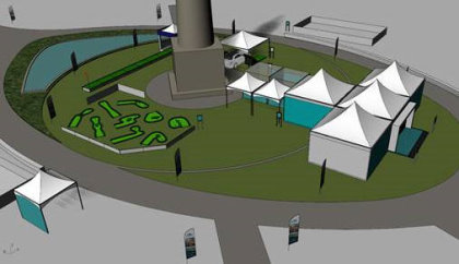 The ‘Summer of Golf’ comes to St. Andrew’s Square in Edinburgh