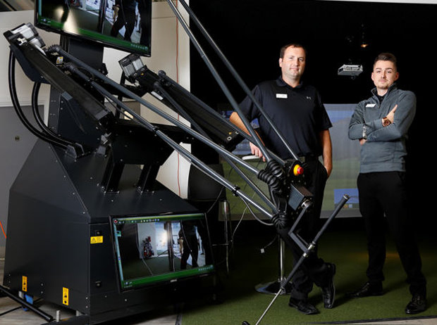 The coaching team at FairWeather Golf Director of Instruction Nate Weidner and Head Professional Matt Edwards

