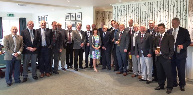 The Course Care 2016 Cup Managers and Greenkeepers with Highspeed's David Mears and Paul Dyter