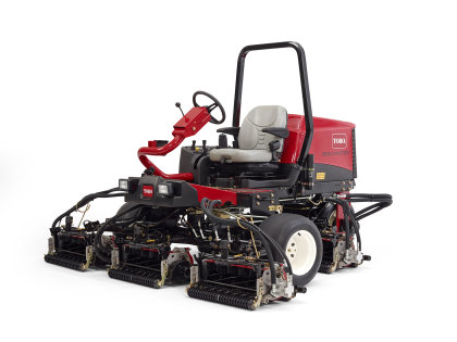 Brand new from Toro to the UK are the Reelmaster 3555-D (pictured) and 3575-D fairway mowers