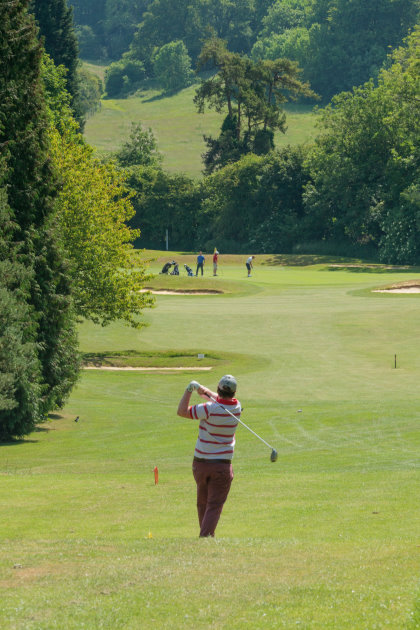 The Club nestles in the Knatts Valley Area of Outstanding Natural Beauty 