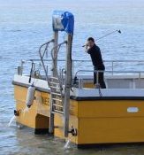 Brad McLean, general manager Thorpeness Golf Club and Hotel and Andrew Wood, managing director East Coast Fishing Trips