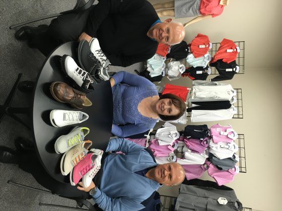 (from left) Paul Roser, Kim Roser, Brad Glass