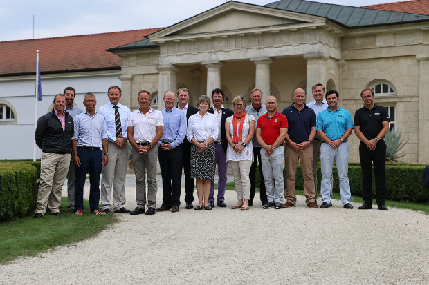 Attendees of the ‘Working for Golf’ Golf Developer Meeting at Pannónia Golf & Country Club, Hungary