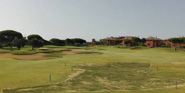 Sancti Petri hole 17 completed groundworks